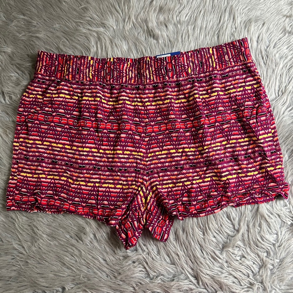 Apt. 9 Mid Rise Shorts Womens Size XXL/2X Multicolored Short Lightweight Stretch